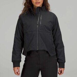 LULULEMON SHORT INSULATED BOMBER JACKET SIZE 12